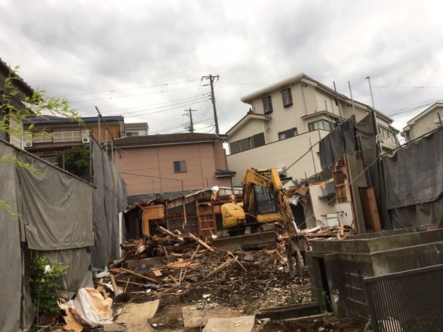 木造2階建て解体工事(神奈川県横須賀市大矢部)　工事後の様子です。